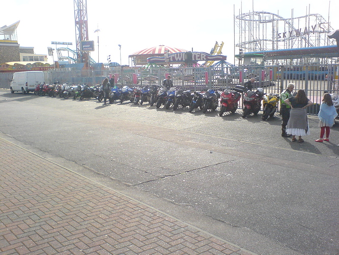 All LB bikes at portsmouth.JPG