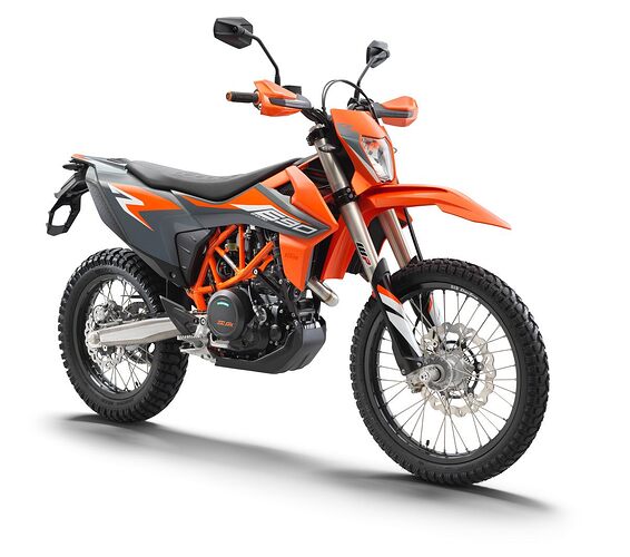 KTM 690 ENDURO R 2021 front right