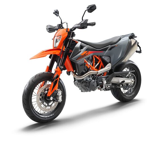 KTM 690 SMC R 2021 front left