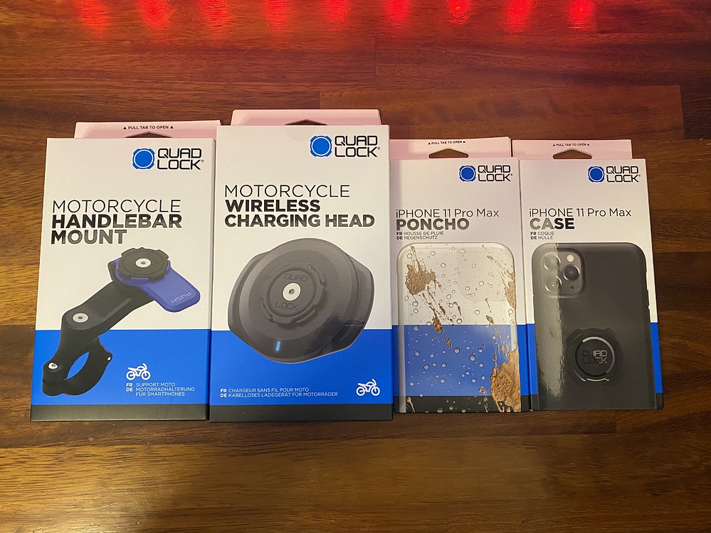 Quad Lock Wireless Charging Kit Modification Showroom