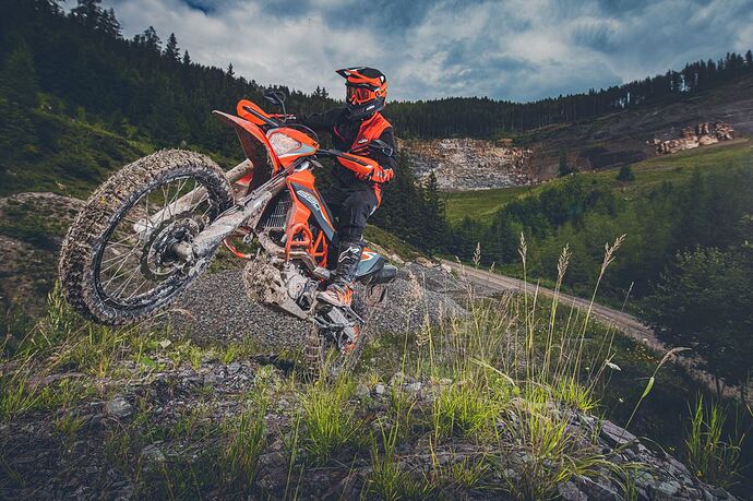 KTM 690 ENDURO R 2021 Action2